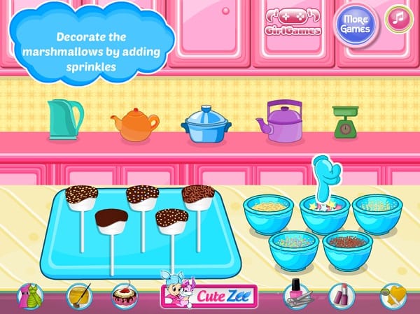 Chơi game Làm kẹo dẻo socola Choi game Lam keo deo socola