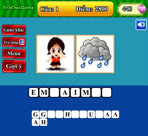 game 2 hinh 1 chu truy tim bai hat em gai mua