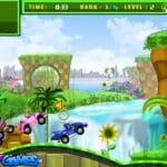 Sonic đua xe