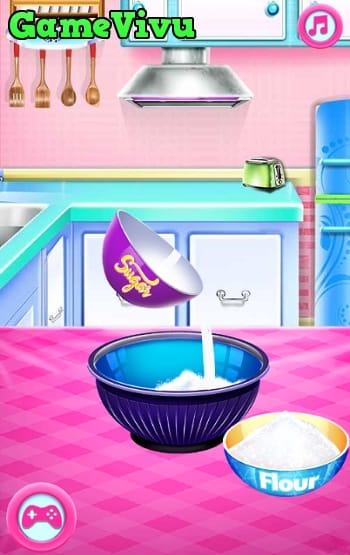 game Ariel làm bánh cưới hình ảnh 1