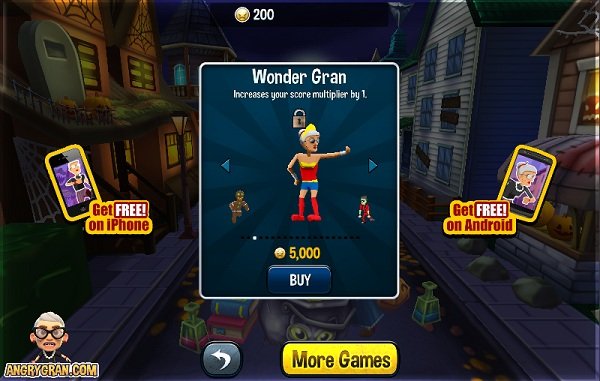 game Ba gia noi gian halloween hinh anh 2