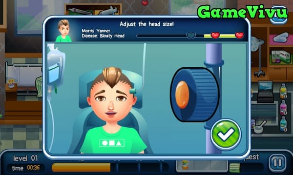 game Bác sĩ khám bệnh hình ảnh 2