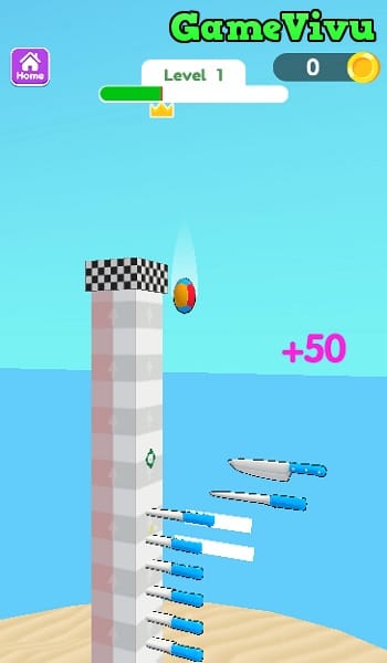 game Ball Up: Knife Racing hình ảnh 1 game Ball Up: Knife Racing hình ảnh 1