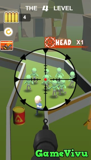 game Bắn tỉa zombie hình ảnh 1