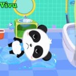 game Bé gấu trúc ở nhà an toàn baby panda home safety