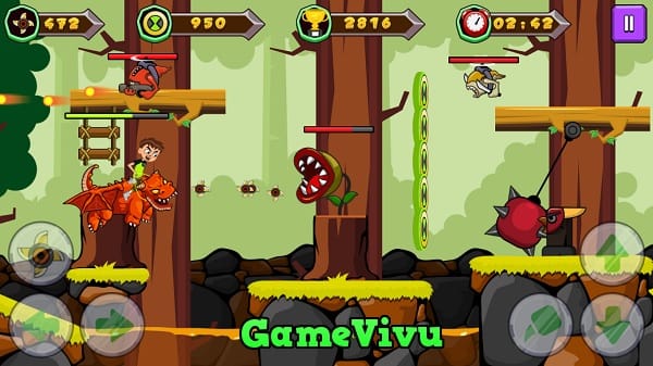 game Ben 10 Kỵ sĩ rồng hình ảnh 1