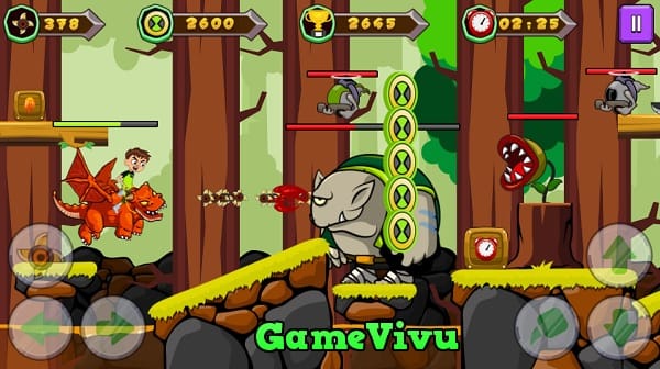 game Ben 10 Kỵ sĩ rồng hình ảnh 2
