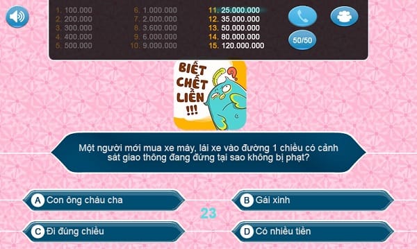 game Biết chết liền game vui 24h Game Biet chet lien game vui 24h