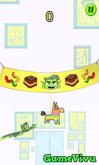game Biệt đội thiếu niên Titan đập Pinata hình ảnh 1