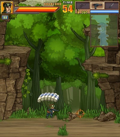 game Biệt kích dù rambo lùn game Biet kich du rambo lun