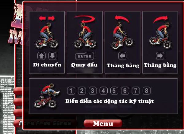 game Bieu dien xe dap bmx xgame
