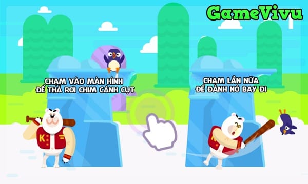 game Bóng chày cánh cụt hình ảnh 1