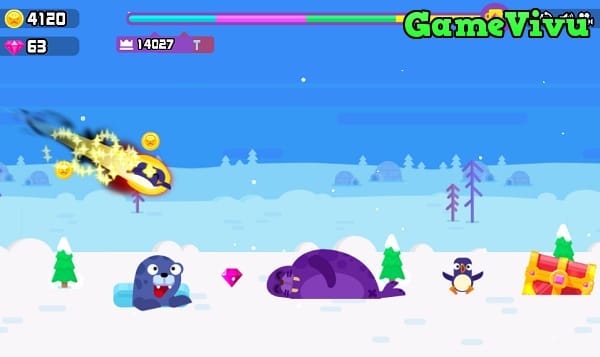game Bóng chày cánh cụt hình ảnh 3