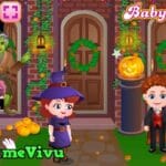 Bữa tiệc Halloween của bé Hazel