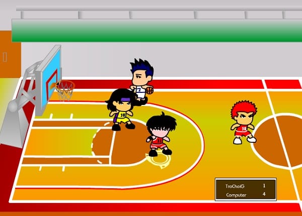 game cao thủ Bóng rổ Hanamichi game cao thu bong ro Hanamichi