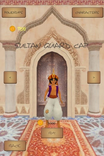 Game Chay di aladin phieu luu tim duong