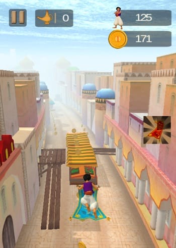 game Chay di Aladin va cay den than