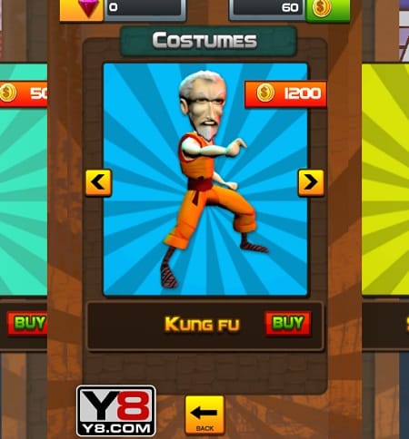game Chay di ong noi grandpa run 3d webgl