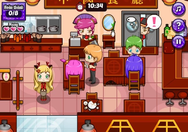 game Chọc phá nhà hàng hình ảnh 2 game Choc pha nha hang hinh anh 2