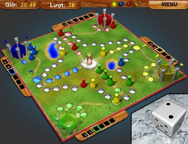 game Cờ cá ngựa kiểu mới game Co ca ngua kieu moi