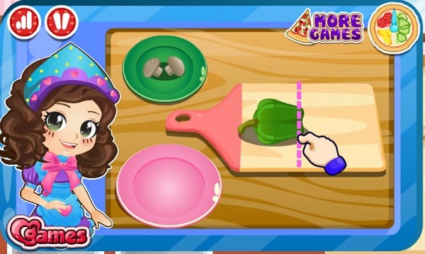 game Cong chua Ori lam banh pizza hinh anh 1