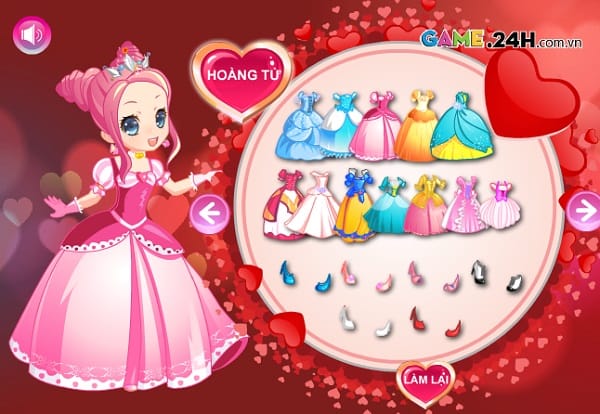 game Công chúa và hoàng tử đẹp trai kết hôn game Cong chua va hoang tu dep trai ket hon