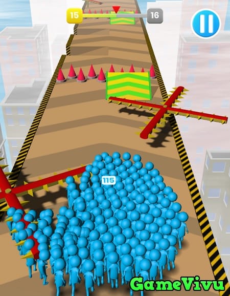 game Crowd Run 3D online game Crowd Run 3D online