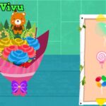 Cửa hàng hoa của bé gấu trúc