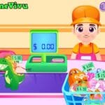 Đi siêu thị mua sắm