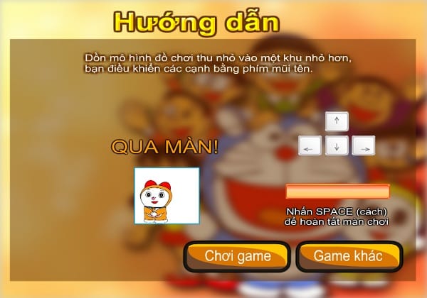 game Doremon dọn đồ chơi hình ảnh 1 game Doremon don do choi hinh anh 1