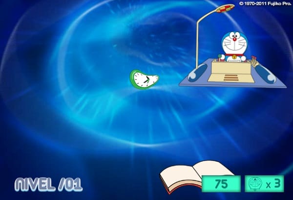game Doremon lai co may thoi gian