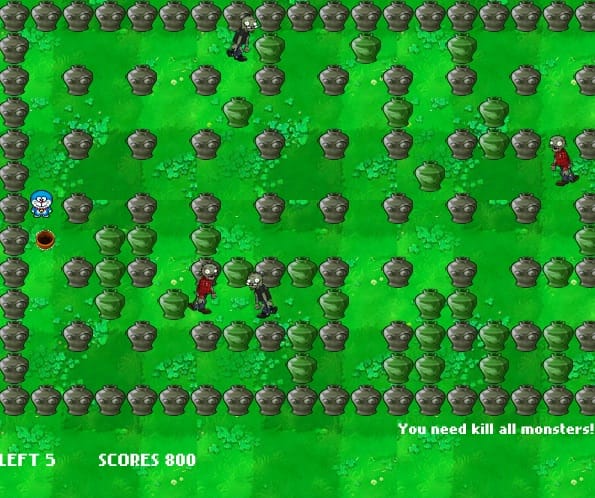 game Doremon vs zombies hình ảnh 2 game Doremon vs zombies hinh anh 2