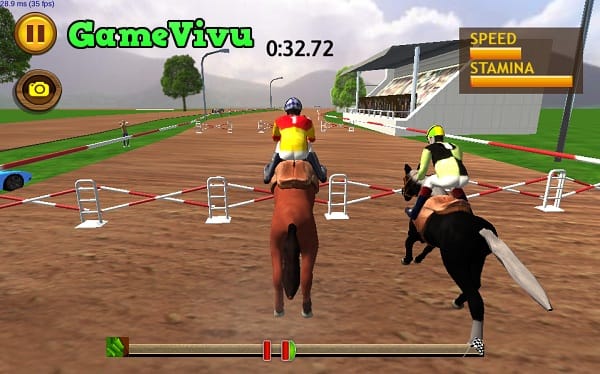 game Dua ngua vuot rao hinh anh 1
