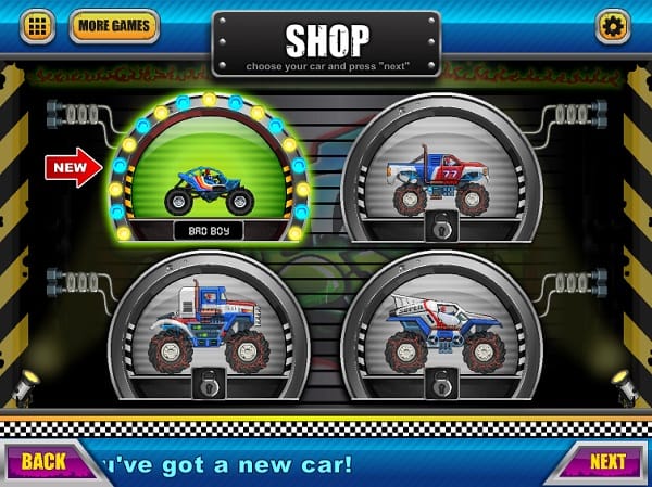 game Dua xe dia hinh quai vat