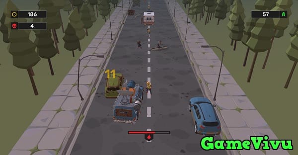 game Đua xe đường phố zombie hình ảnh 1 game Đua xe đường phố zombie hình ảnh 1