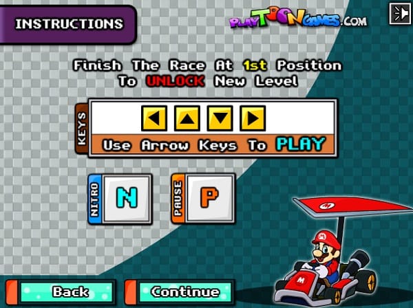 game Đua xe máy bay Mario trên không game Dua xe may bay Mario tren khong