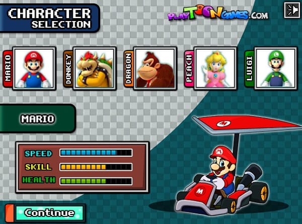 game Đua xe máy moto bay Mario game Dua xe may moto bay Mario