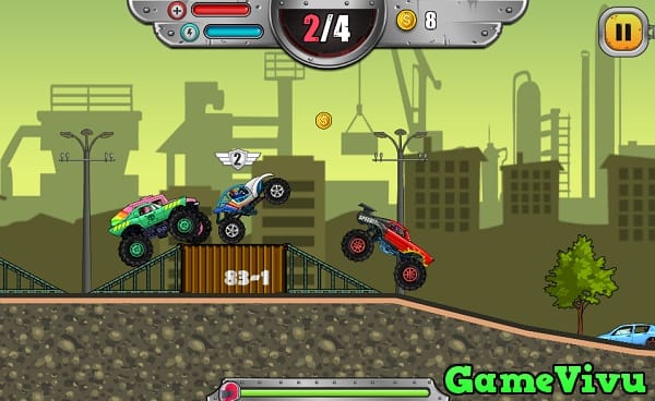 game Dua xe quai vat 3 hinh anh 1