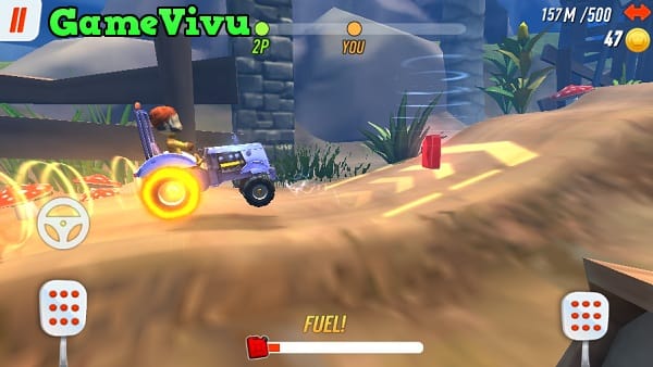 game Dua xe rocket hinh anh 2