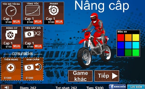 game Dua xe tren sa mac hinh anh 3