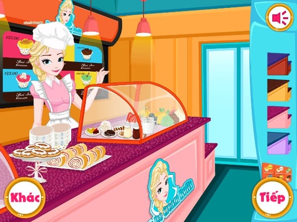 game Elsa lam kem cuon hinh anh 2