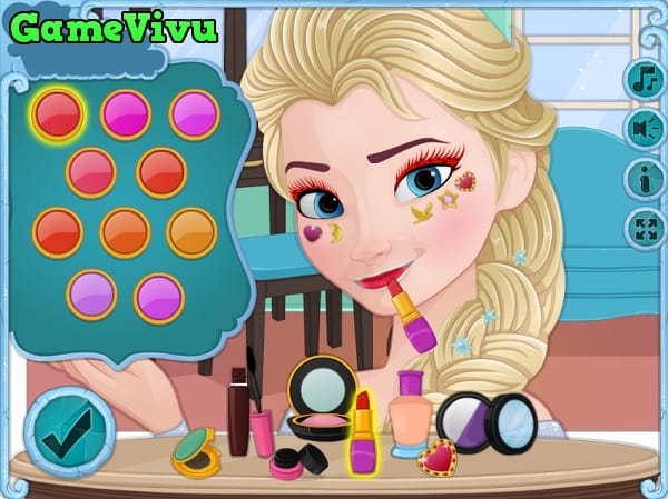 game Elsa trang điểm 3 hình ảnh 2