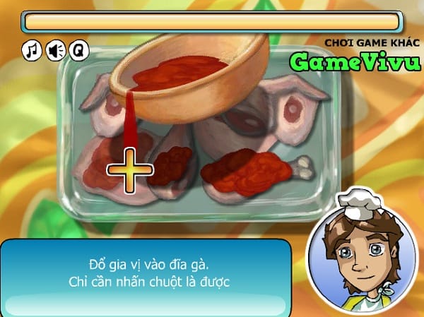 game Ga nuong khoai tay hinh anh 2