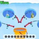 game Gấu trúc câu cá online