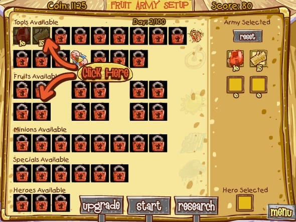 game Hoa qua phong thu 3 tren game vui 24h