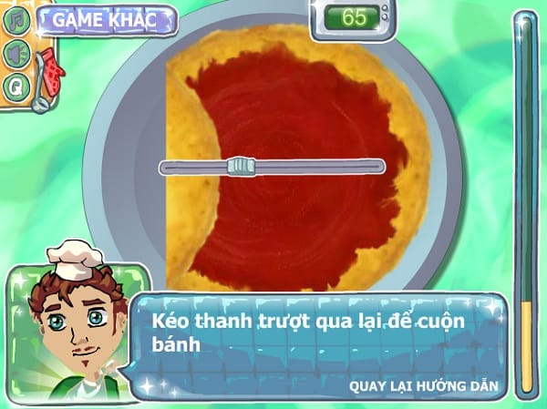 game Học làm bánh trứng cuộn hình ảnh 3 game Hoc lam banh trung cuon hinh anh 3