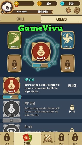 game Huyền thoại gấu trúc panda legend
