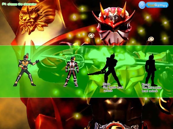 game Kamen Rider online