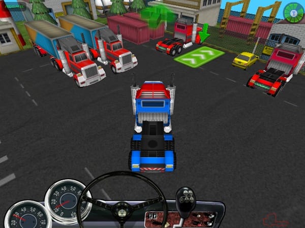 game Lai xe 18 banh 3D hinh anh 2