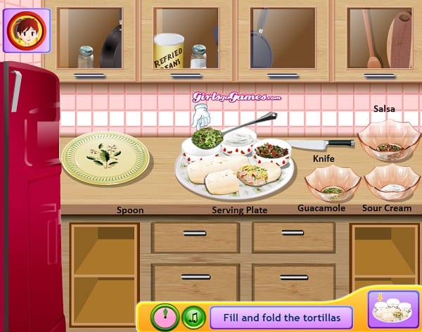 game Lam banh Burrito hinh anh 2